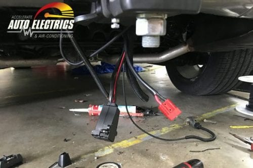 Under the Car Jeep Grand Cherokee Towing Setup