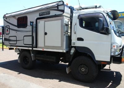 Fusa Canter and Palomino Slide-on Camper