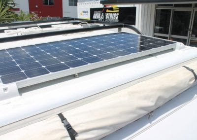 Solar Panels on Jayco Camper Trailer