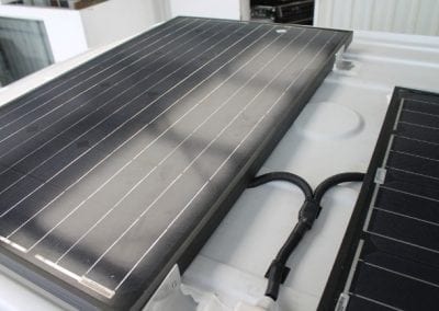 Solar Panels on Roof Mercedes Sprinter