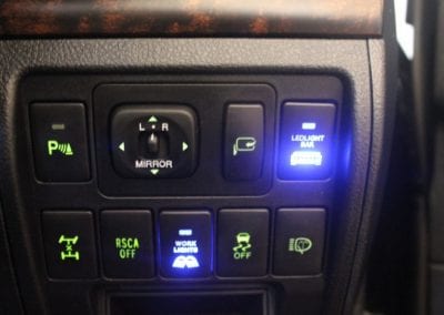Switches on Dash On