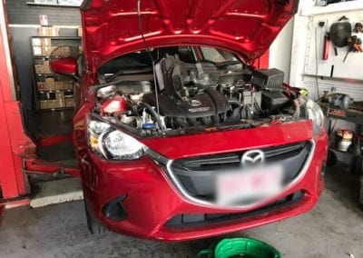 Mazda 2 2C Condenser Replacement