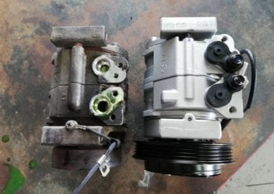 Old vs New Compressor Top