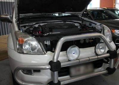 Toyota Prado 120 Series Under Bonnet