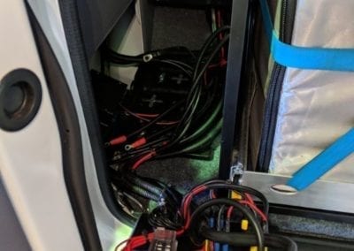 Wiring in the Rear of the Vehicle