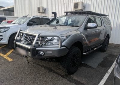 Mazda BT-50 Behind Seat Dual Battery System
