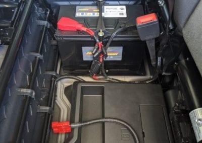 Auxiliary Battery and Solar Input