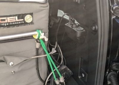 Plugs in Rear of Toyota Prado