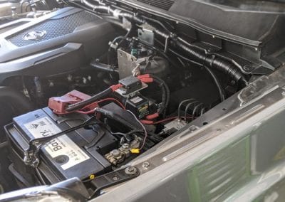Connections Under Bonnet Dual Battery System