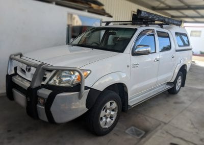 Toyota Hilux Towing Set Up