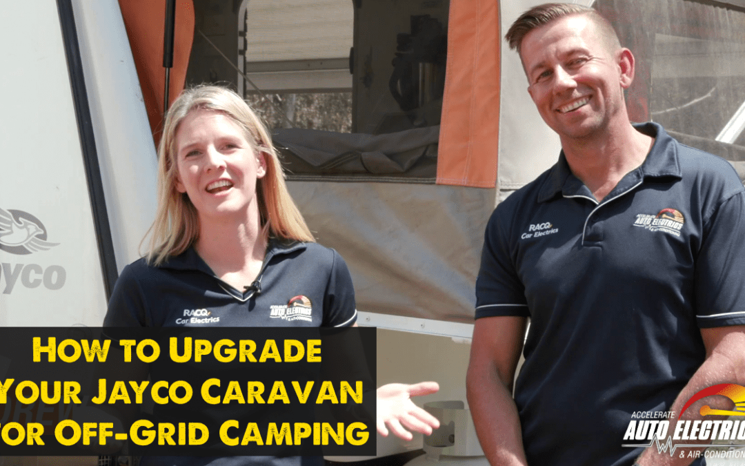 Upgrade Jayco Caravan for Off-Grid Camping