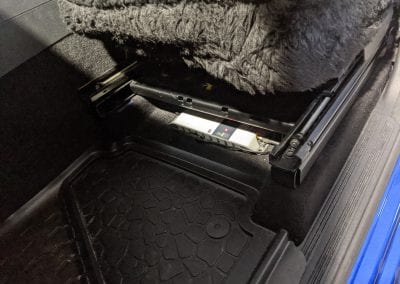 Cel-Fi Go Unit Installed Under Passenger Seat