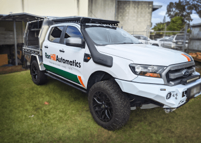 Ford Ranger with Norweld Compact Canopy – Custom Canopy Lithium Power System